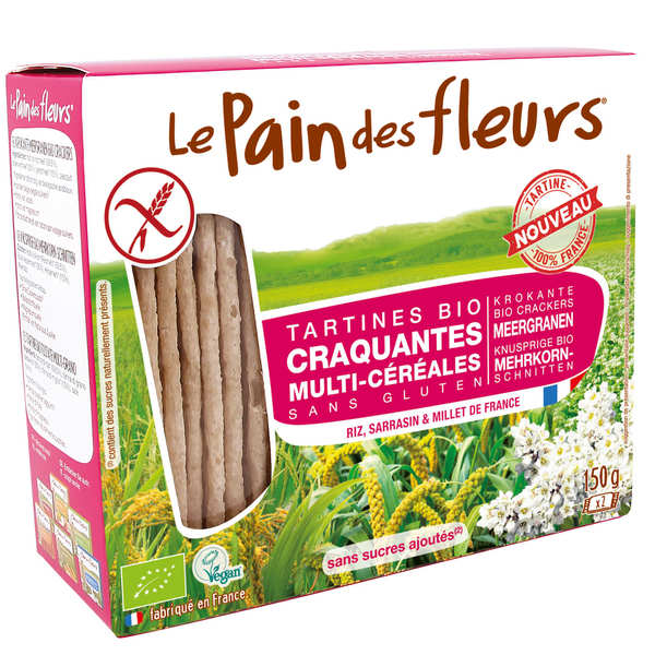 Pain Fleur Tartine Multi Cere 150g